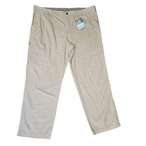 NWT Columbia Ultimate ROC II Mens Pants SZ 44×30 Khaki Cargo Omni-Shield Preppy